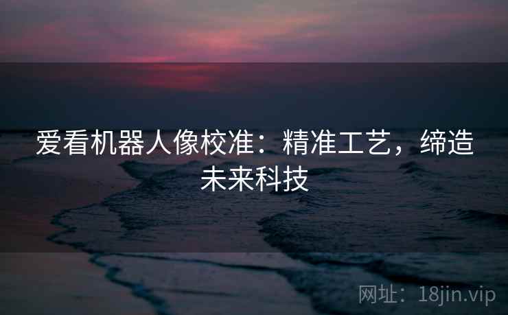 爱看机器人像校准：精准工艺，缔造未来科技